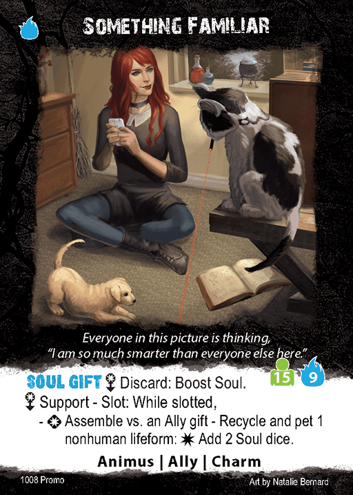 Apocrypha Adventure Card Game: Something Familiar Promo Card