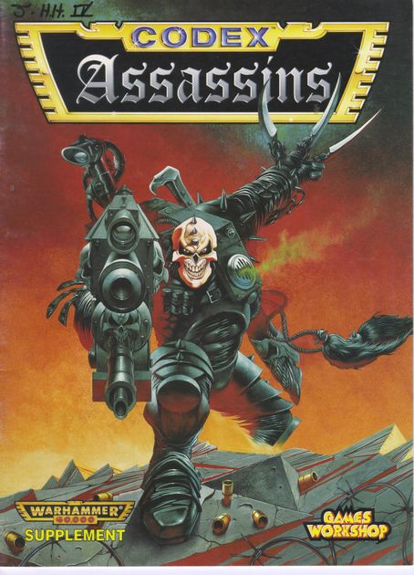 Games workshop 1999 Warhammer 40k Codex Assassins Supplement 
