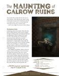 RPG Item: The Haunting of Calrow Ruins