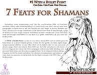 RPG Item: Bullet Points: 7 Feats for Shamans