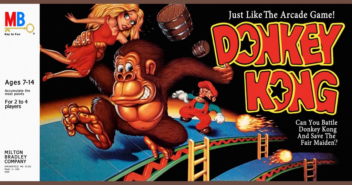 Donkey Kong from Milton Bradley (1982)