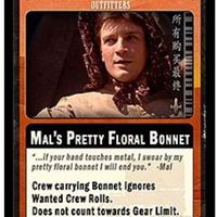 Firefly: The Game – Mal's Pretty Floral Bonnet Promo Card