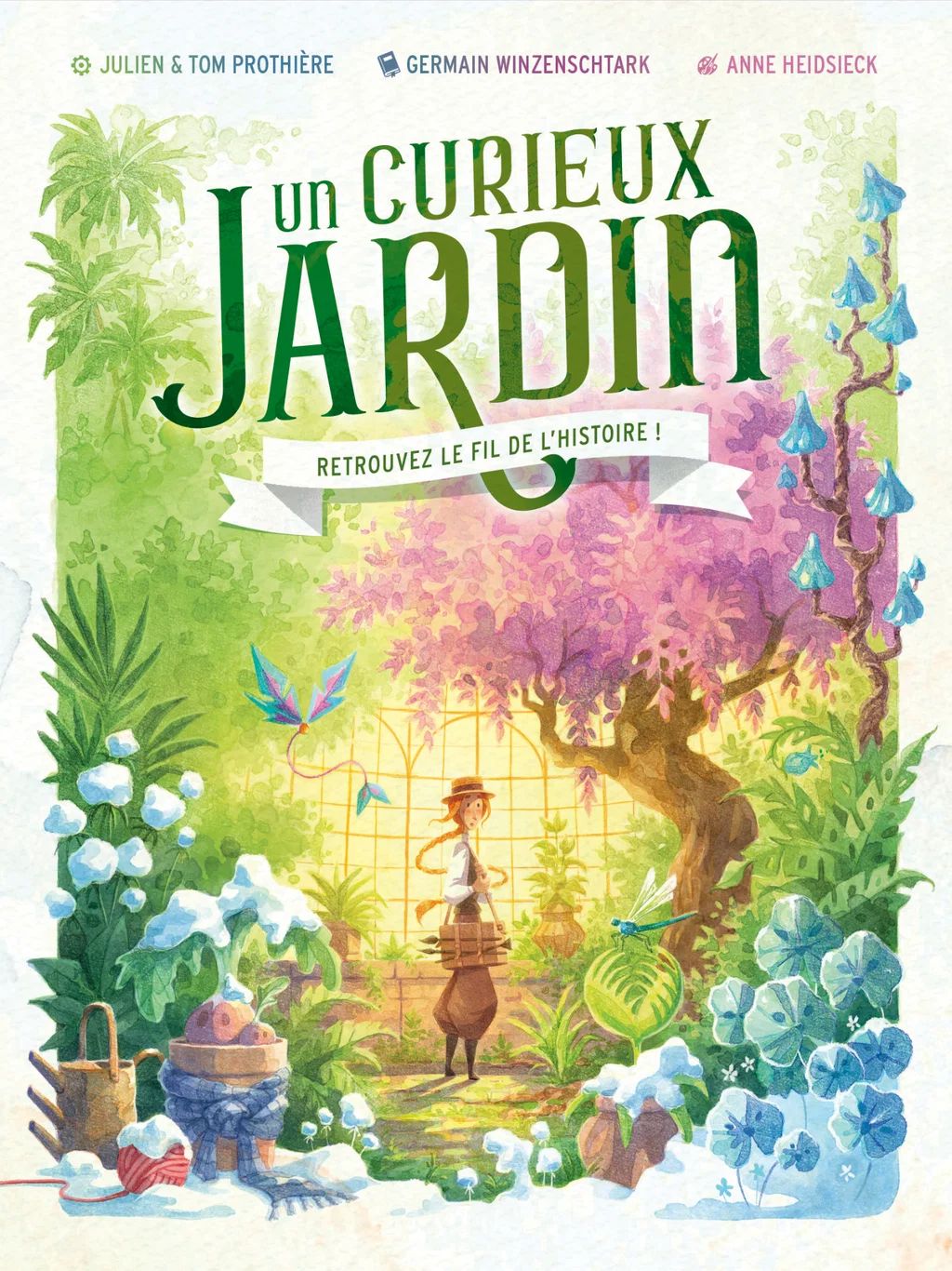 Cover art for Un curieux jardin
