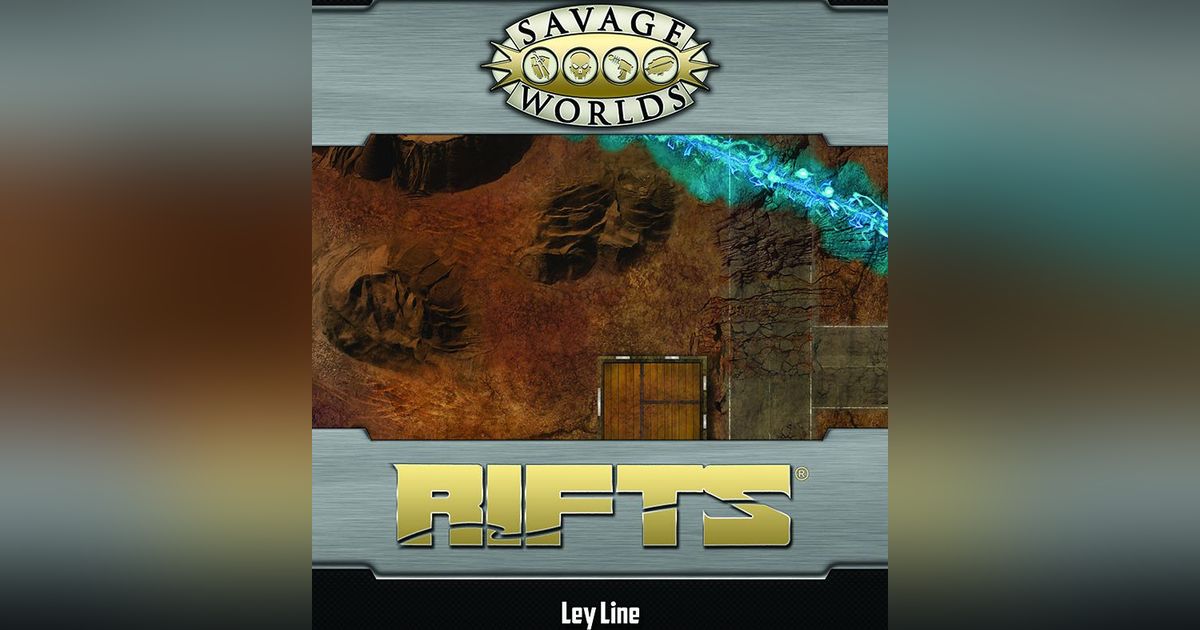 Rifts Combat Map: Ley Line | RPG Item | RPGGeek