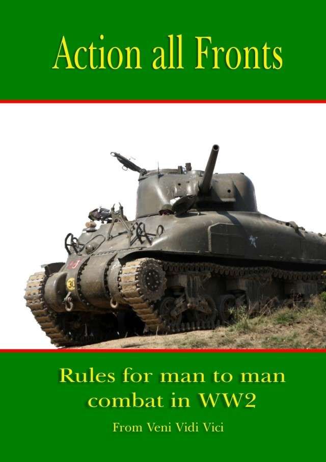 Action all Fronts: Rules for Man to Man Combat in WW2 box art