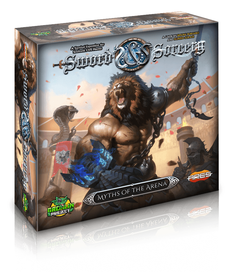 Coperta Sword & Sorcery: Myths of the Arena