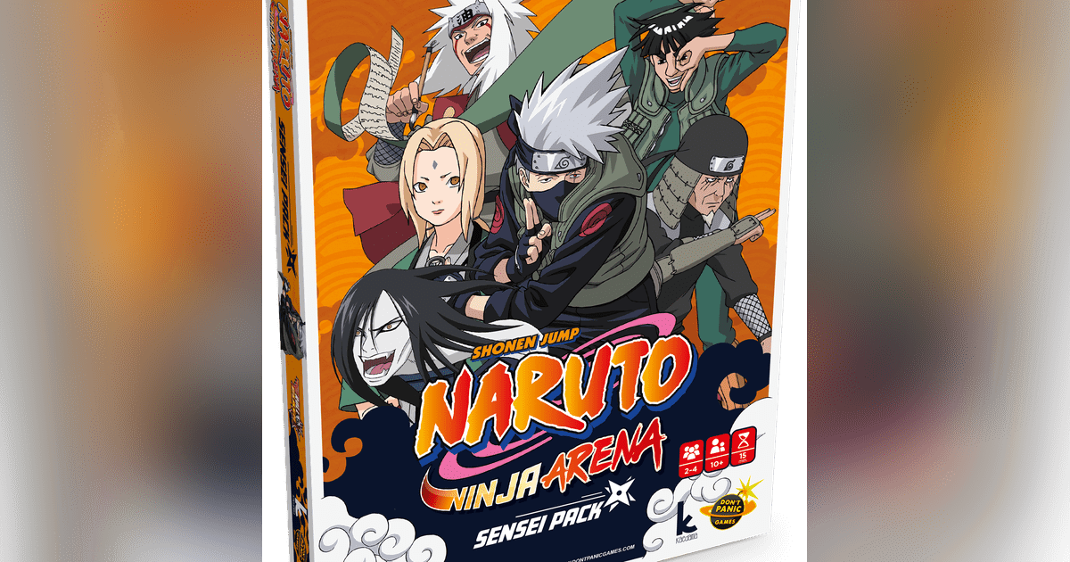 Naruto: Ninja Arena – Sensei Pack, Board Game