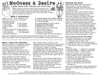 RPG Item: Madness & Desire