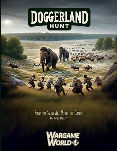Cover art for Doggerland Hunt: Rules for Stone Age Miniature Gaming