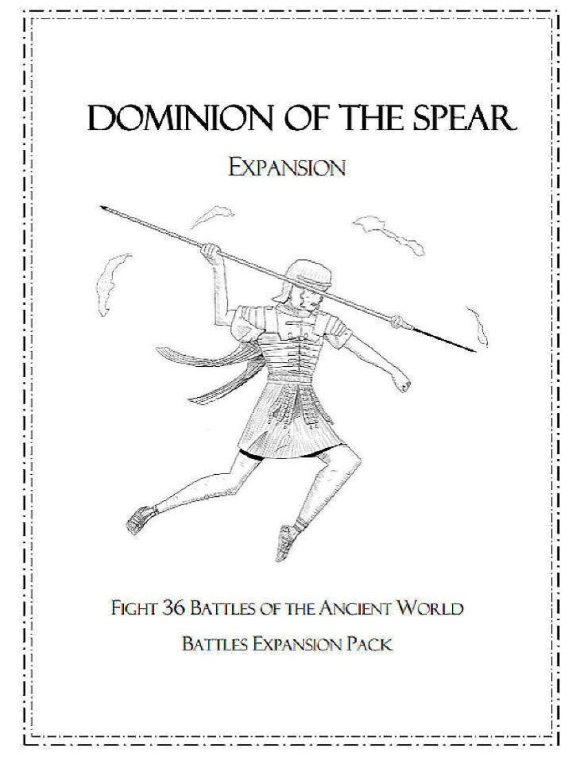 Dominion of the Spear: Expansion – Fight 36 Battles of the Ancient World