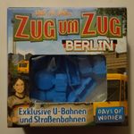 Board Game Accessory: Zug um Zug: Berlin – Exklusive U-Bahnen und Strassenbahnen