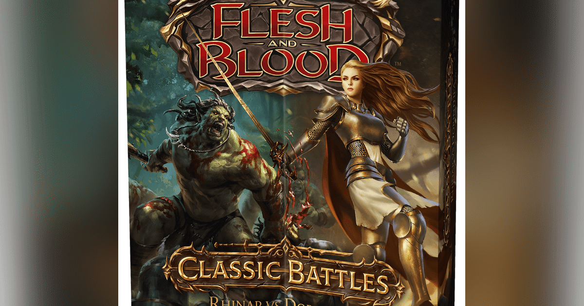 Flesh and Blood: Classic Battles – Rhinar vs Dorinthea | Board 