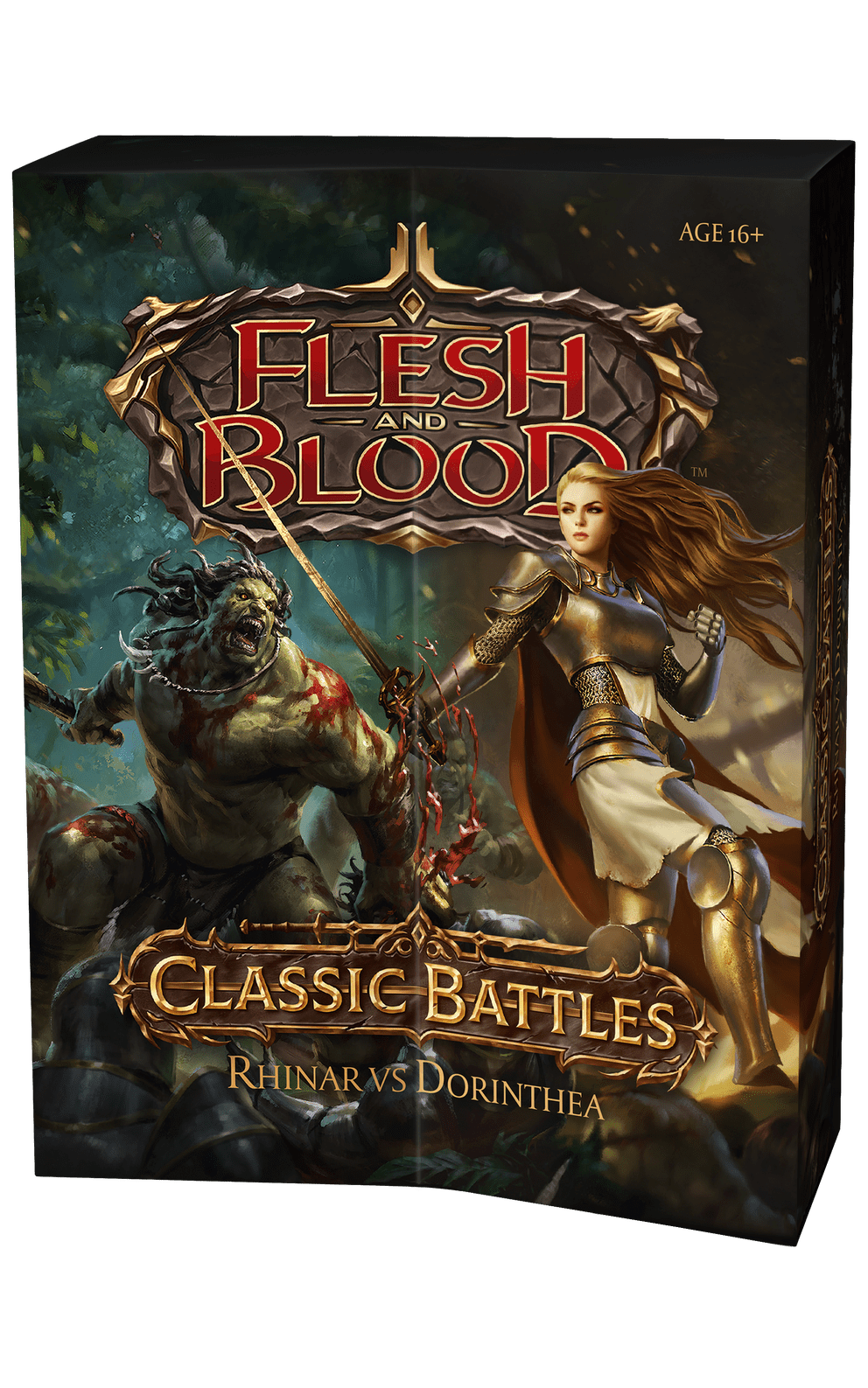 Flesh and Blood: Classic Battles – Rhinar vs Dorinthea cover