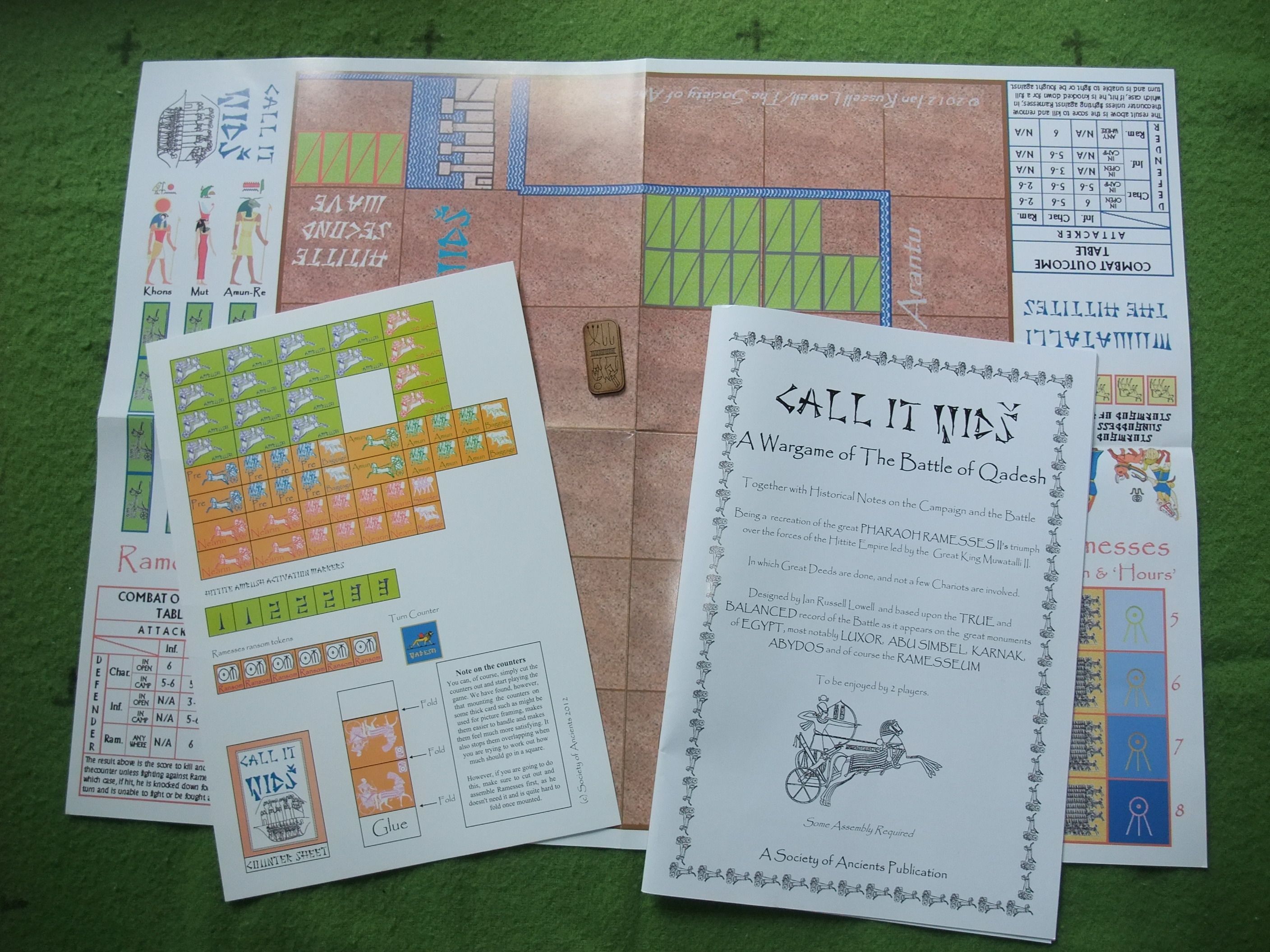 Call it Qids: A Wargame of the Battle of Qadesh