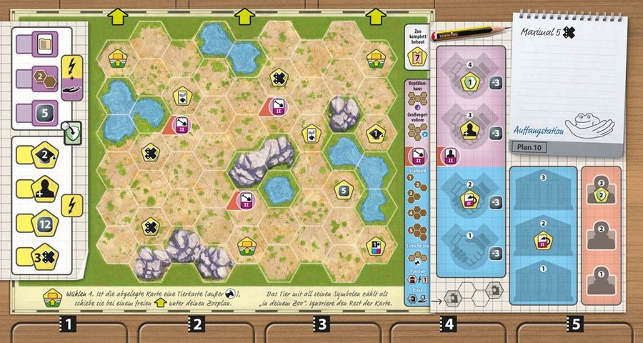 Ark Nova: Zoo Map Pack 1 | Image | BoardGameGeek