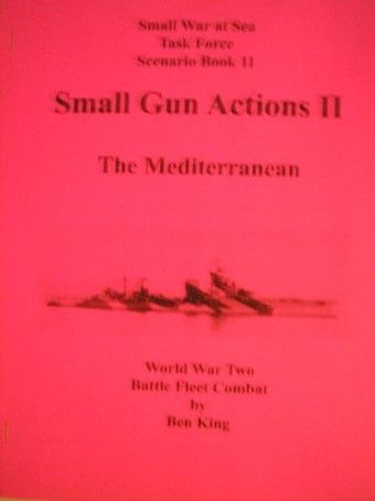Task Force: Scenario Book 11 – Small Gun Actions II: The Mediterranean