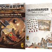 Gloomhaven: Fauces del León – Pegatinas reutilizables y mapa