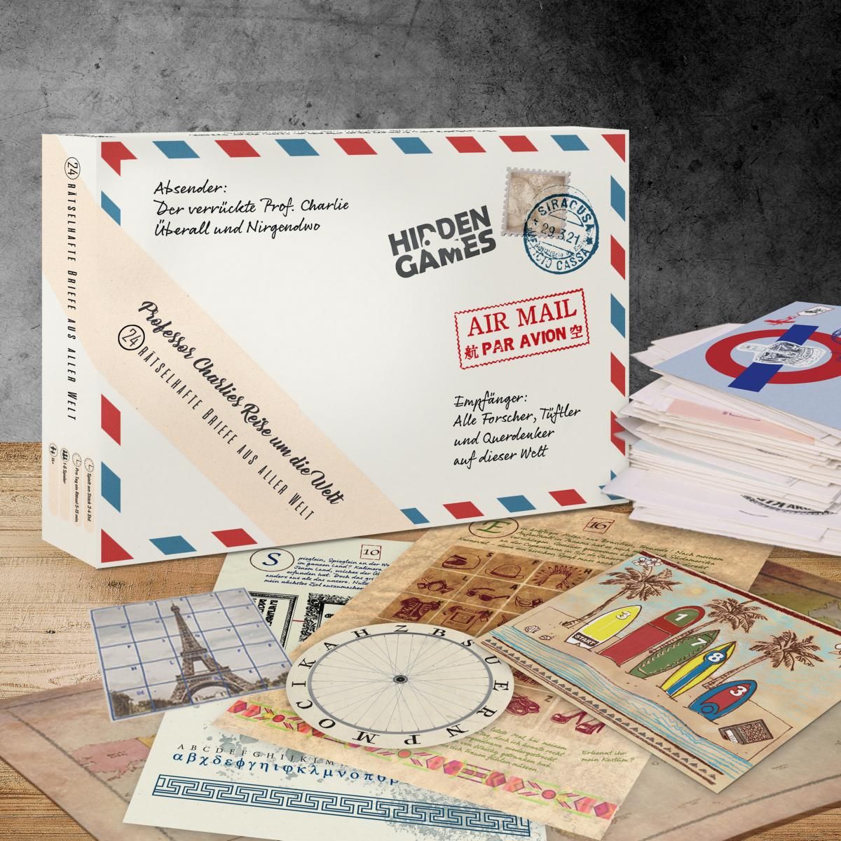Professor Charlies Reise um die Welt