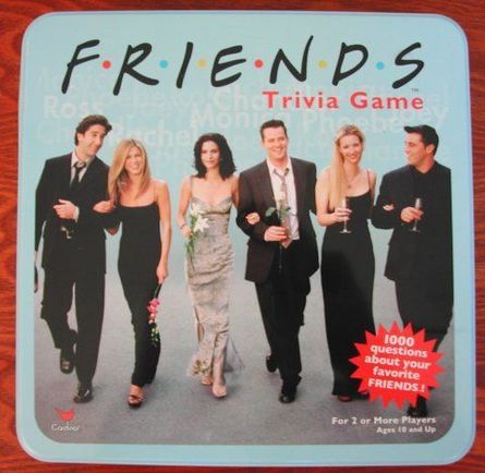 Friends Trivia Game Board Game Boardgamegeek