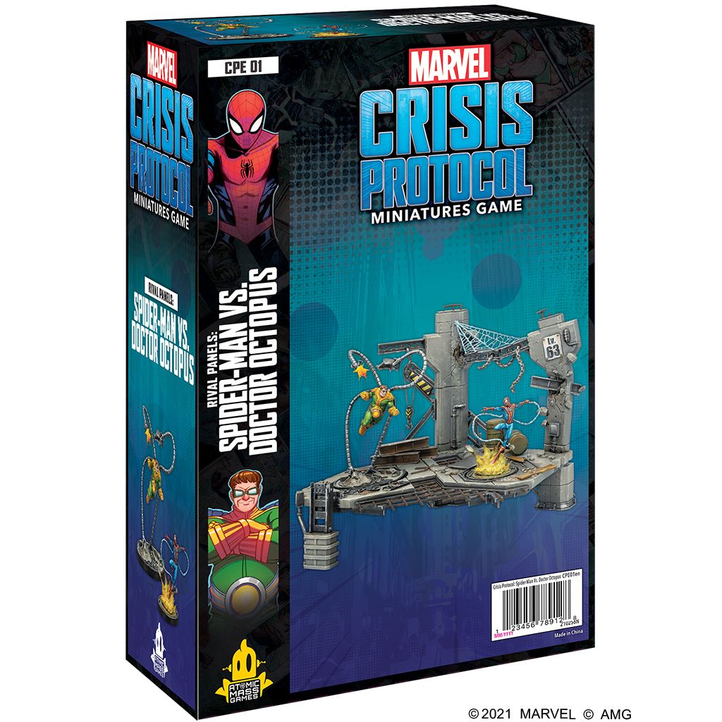 Marvel: Crisis Protocol – Rival Panels: Spider-man Vs. Doctor Octopus box art