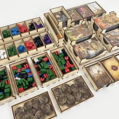 Paladins of the West Kingdom + City of Crowns: The GiftForge Insert