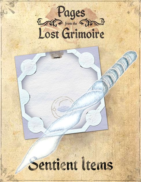 Pages from the Lost Grimoire: Sentient Items / Asleep in Snow | RPG ...