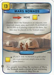 Terraforming Mars: Mars Nomads Promo Card