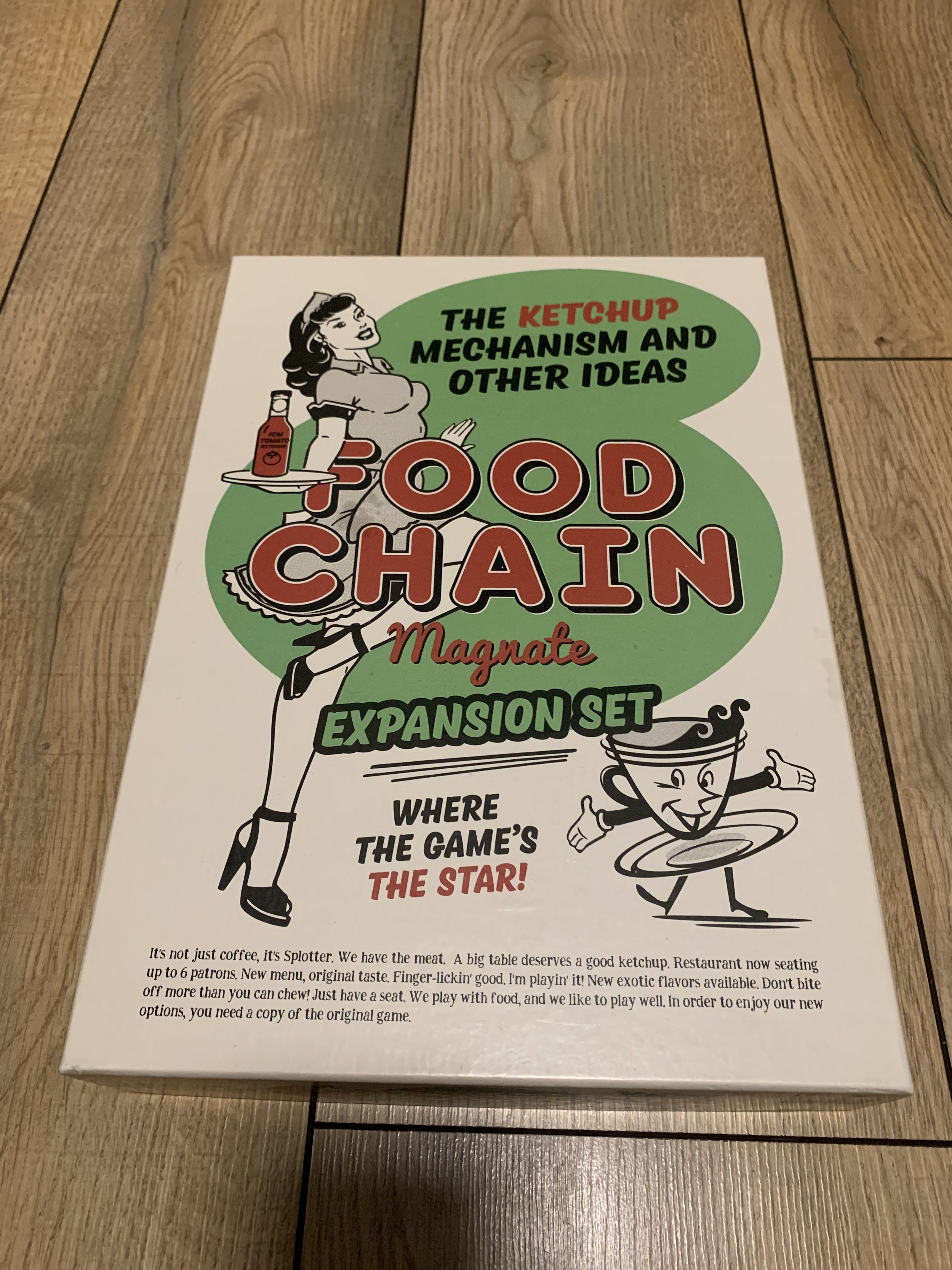 Board Game Expansion Food Chain Magnate: The Ketchup Mechanism & Other ...