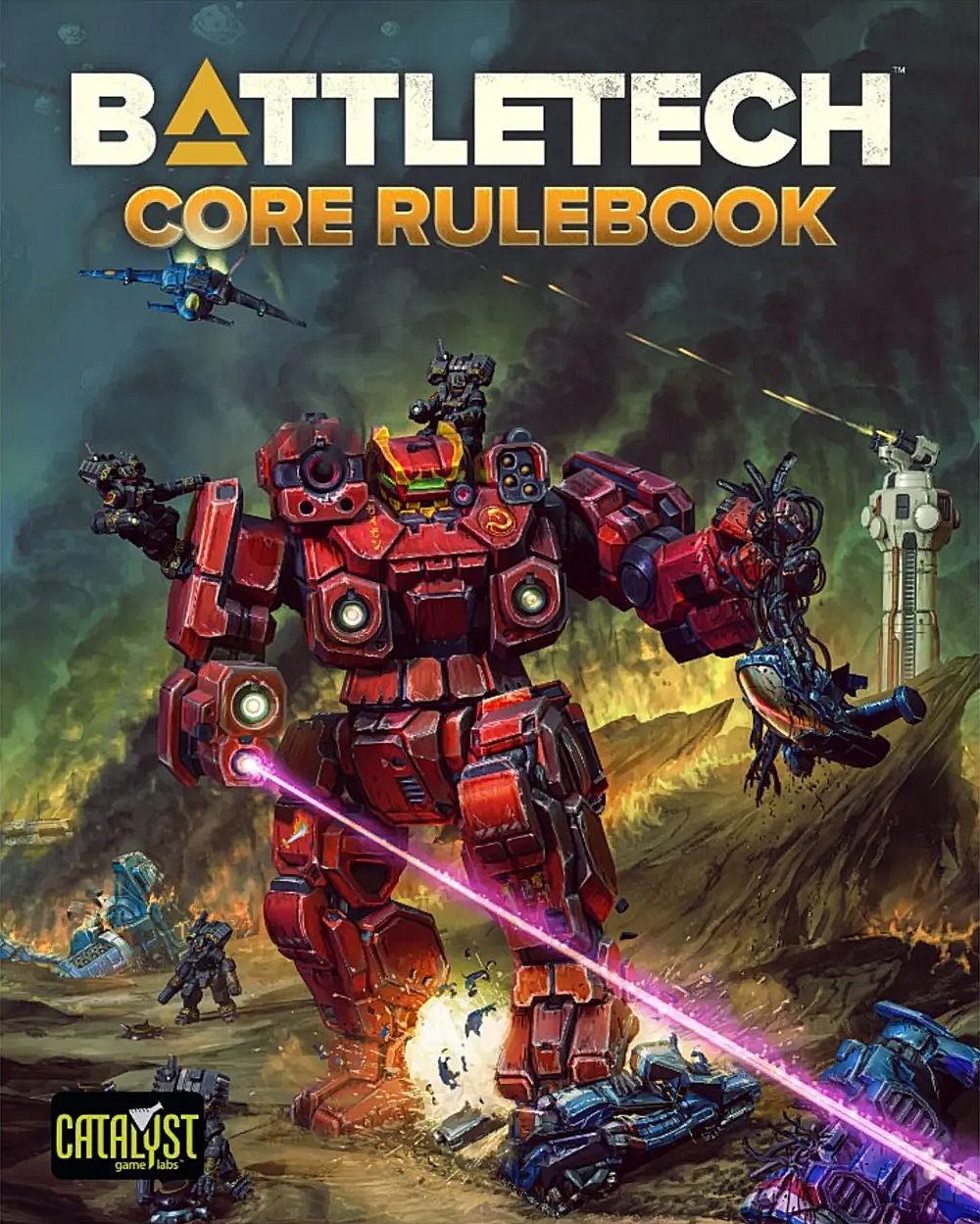 Cover art for Battletech: Core Rulebook