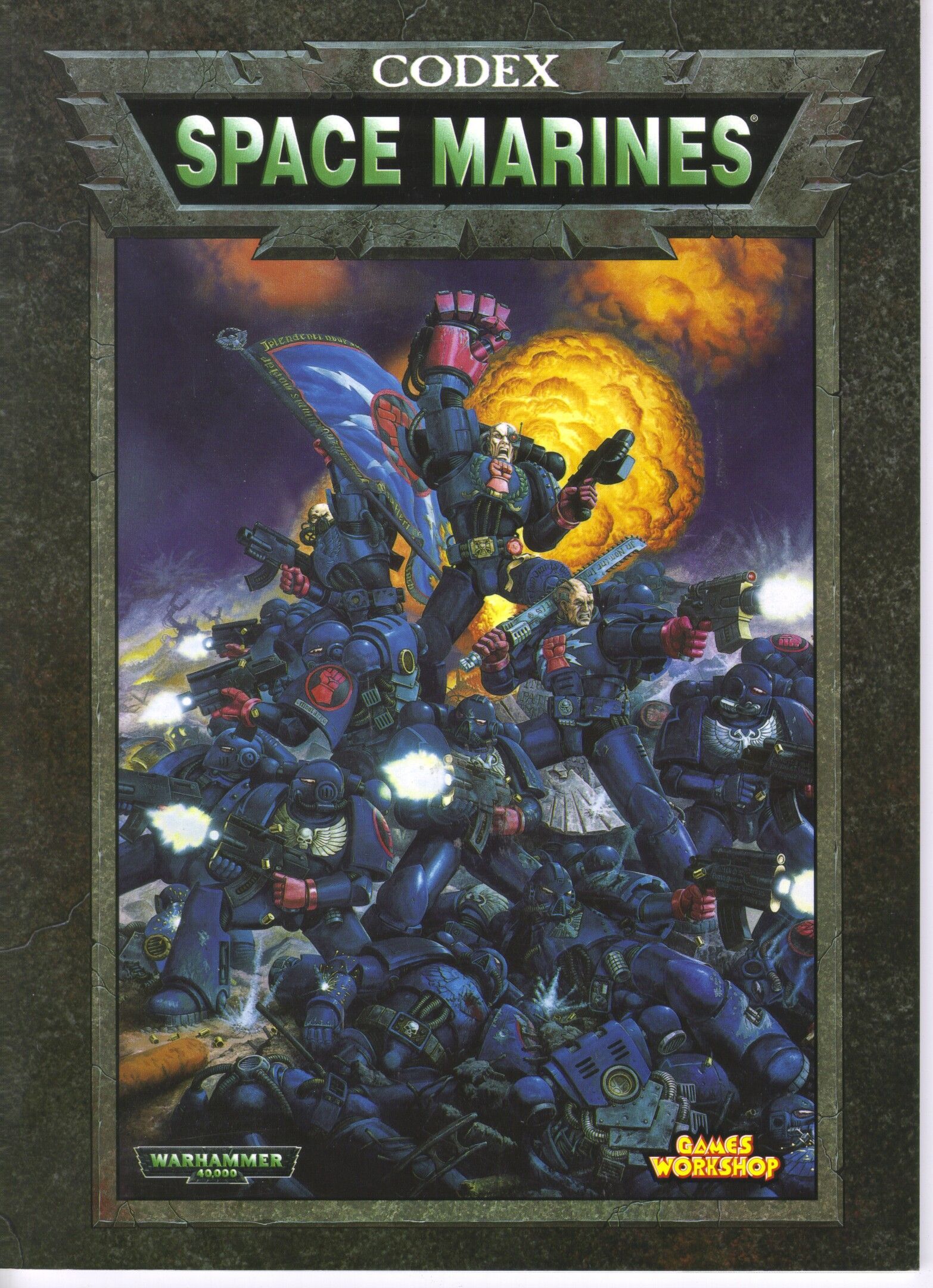 Warhammer 40,000 (Third Edition): Codex – Space Marines box art