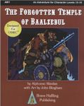 RPG Item: AW1: The Forgotten Temple of Baalzebul