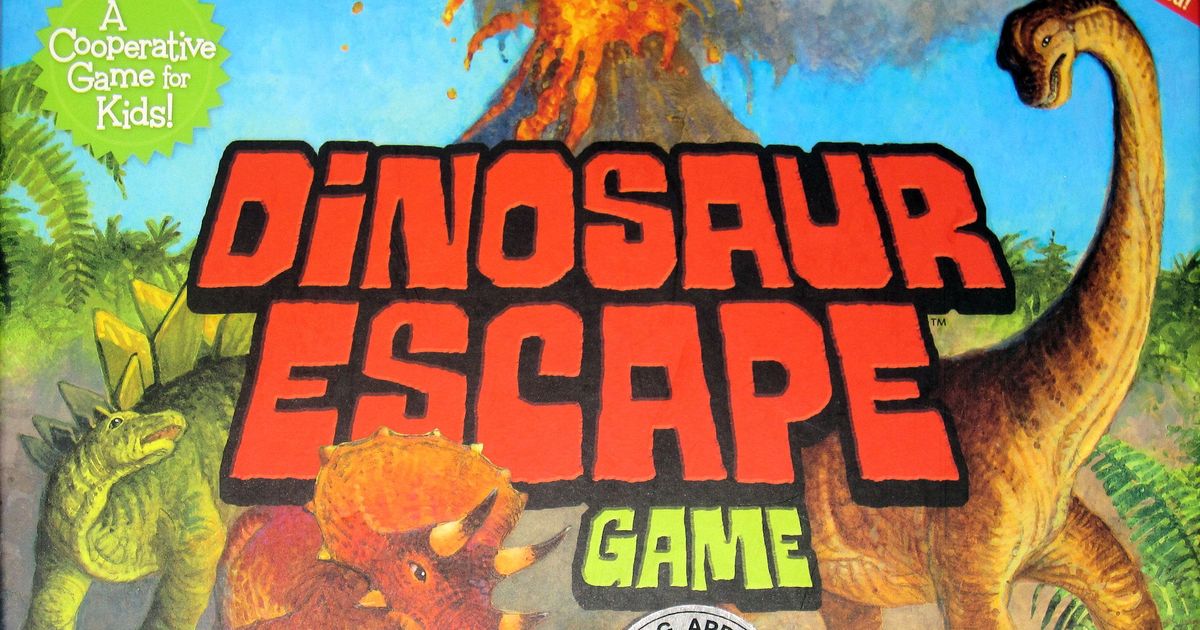 Dino Escape board game