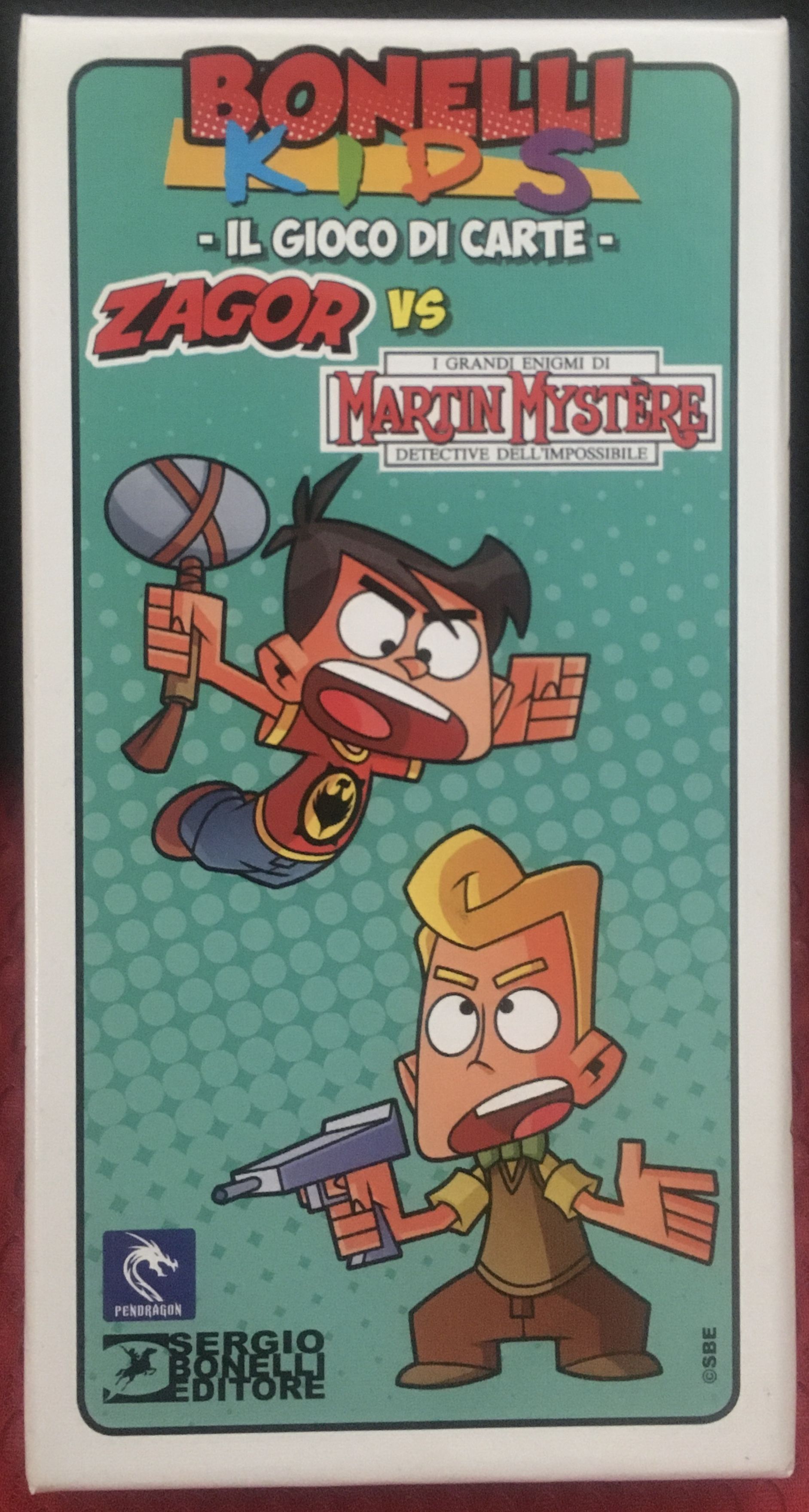 Bonelli Kids: Il Gioco di Carte – Zagor vs Martin Mystere