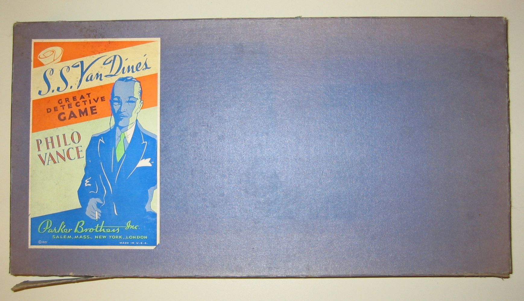 S.S. Van Dine's Great Detective Game cover