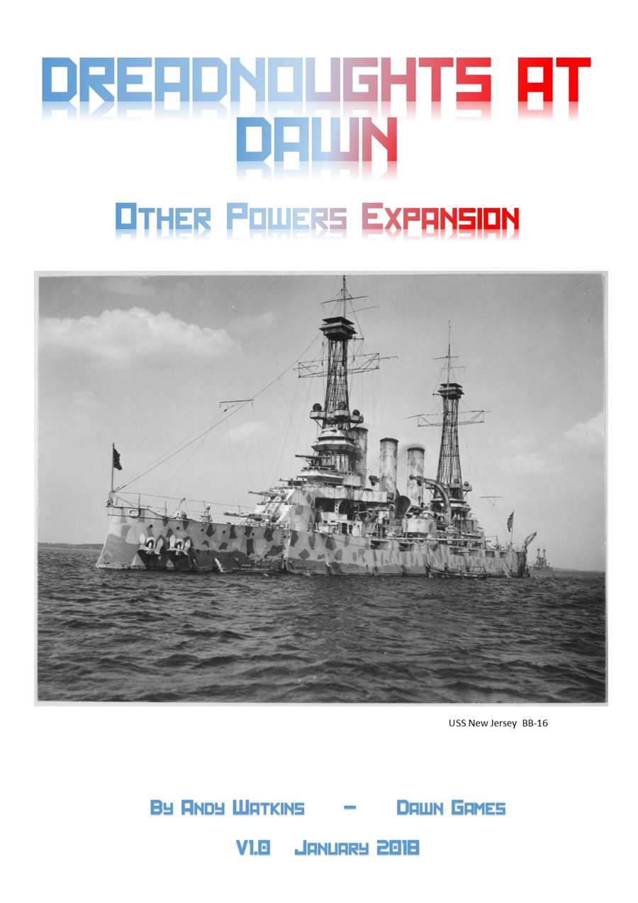 Dreadnoughts At Dawn: Other Powers Expansion
