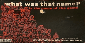 What Was That Name?