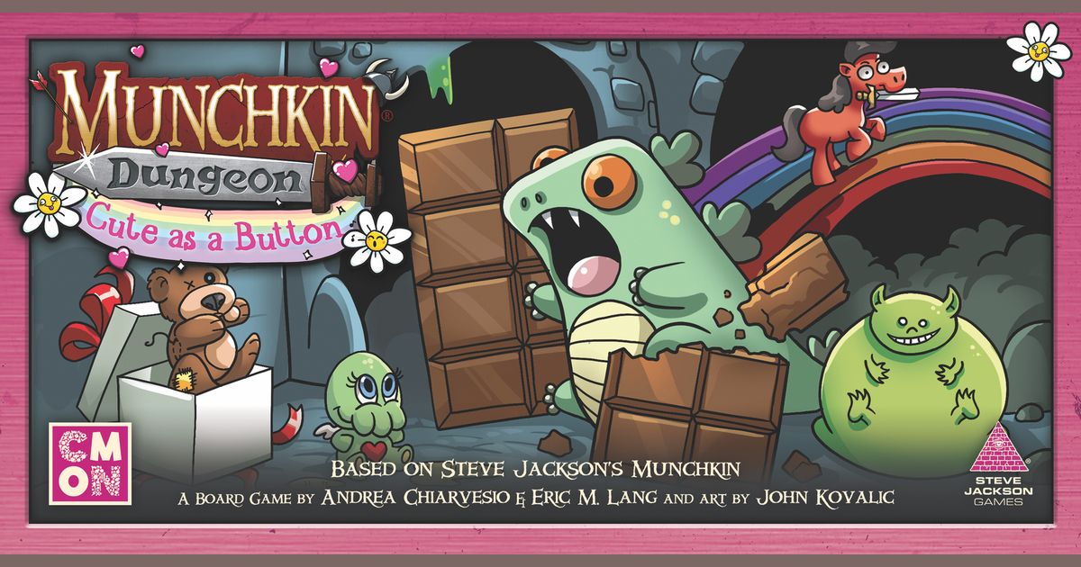 Card Games Munchkin Expansions and Upgrades Munchkin Dungeon Cute As A Button 