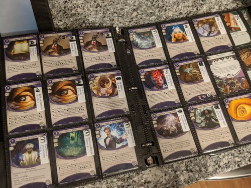 arkham horror card binder Amazon.com: GEAoffice Card Binder, 9 Pockets Trading Card Album Folder, 360  Side Loading Pocket Binder for MTG and Other TCG, Red : Toys & Games main image 1