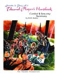RPG Item: Swords & Glory, Vol. 2 Tékumel Player's Handbook Combat & Sorcery Summary