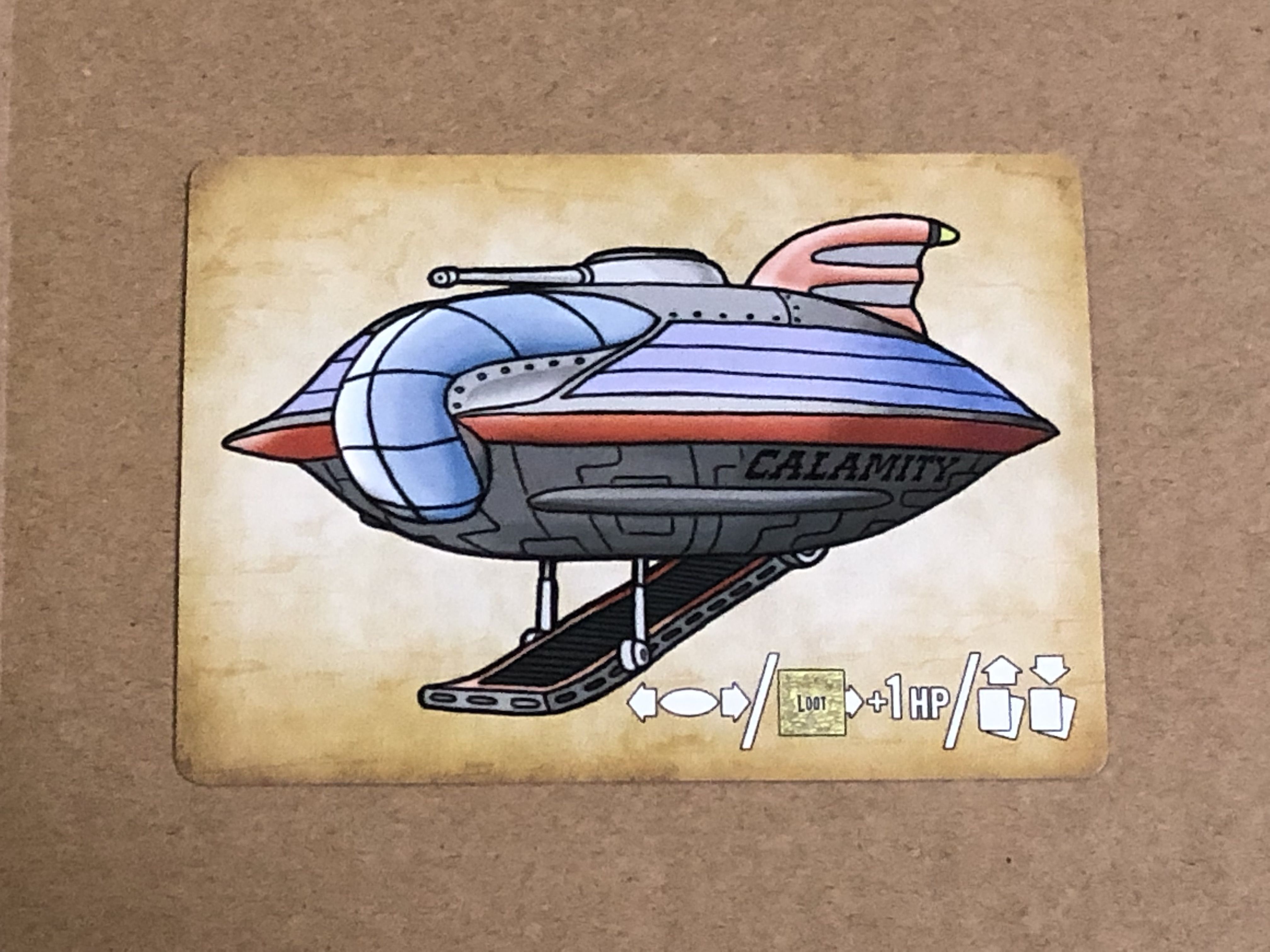 Train Heist: Calamity Promo Card box art