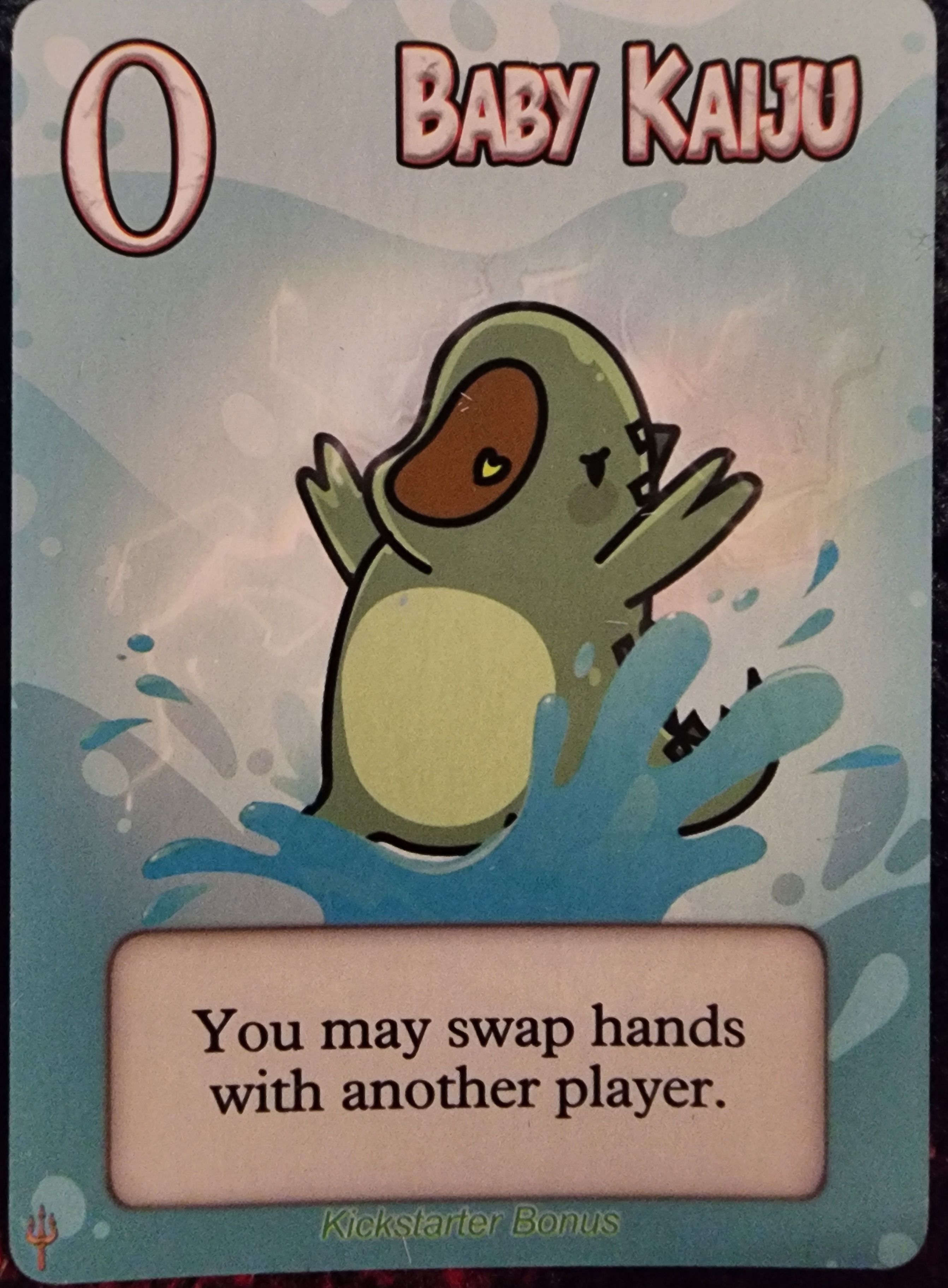 Monsters and the Things That Destroy Them: The Deep – Baby Kaiju Promo Card cover art