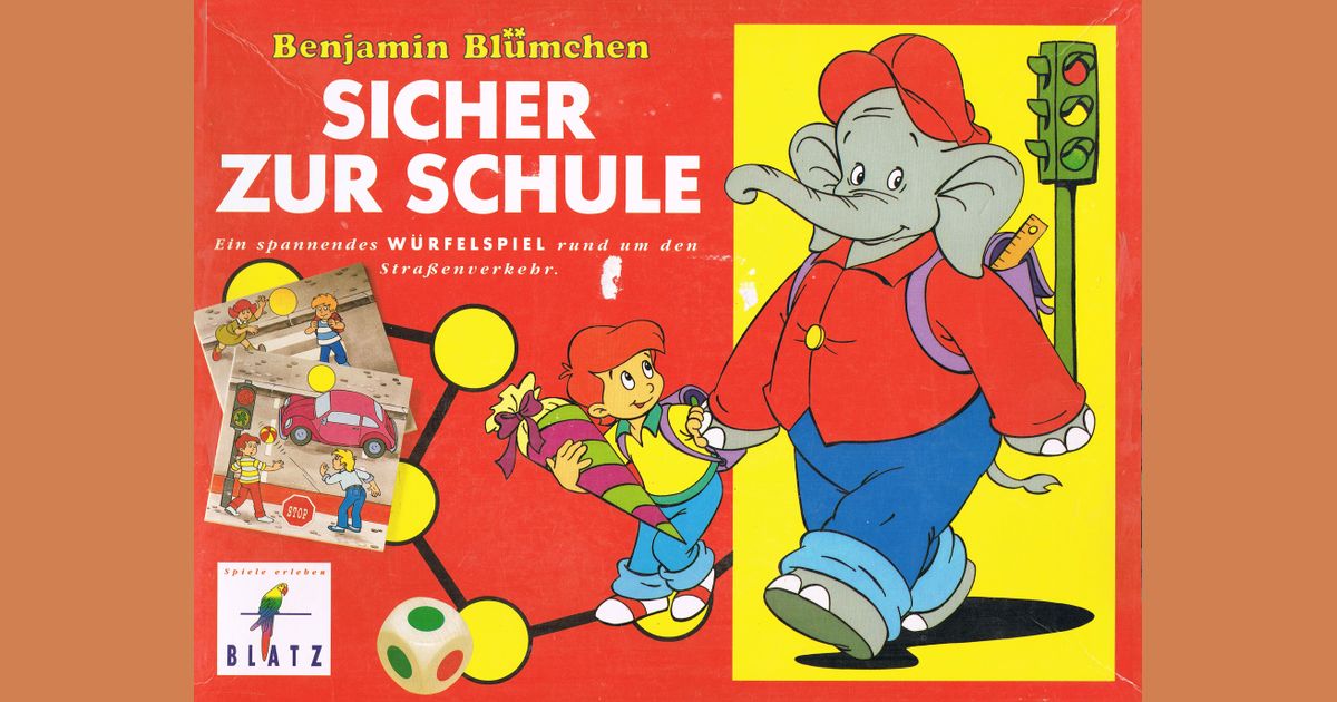 Benjamin Blumchen Sicher Zur Schule Board Game Boardgamegeek