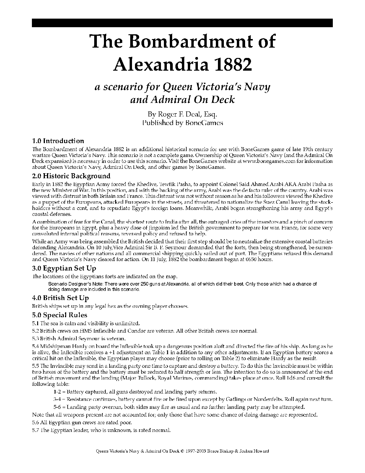 The Bombardment of Alexandria 1882