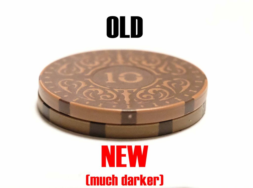 Low Quality and Dysfuncionalities of Iron Clays | BoardGameGeek