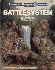 Advanced Dungeons & Dragons Battlesystem Skirmishes box art