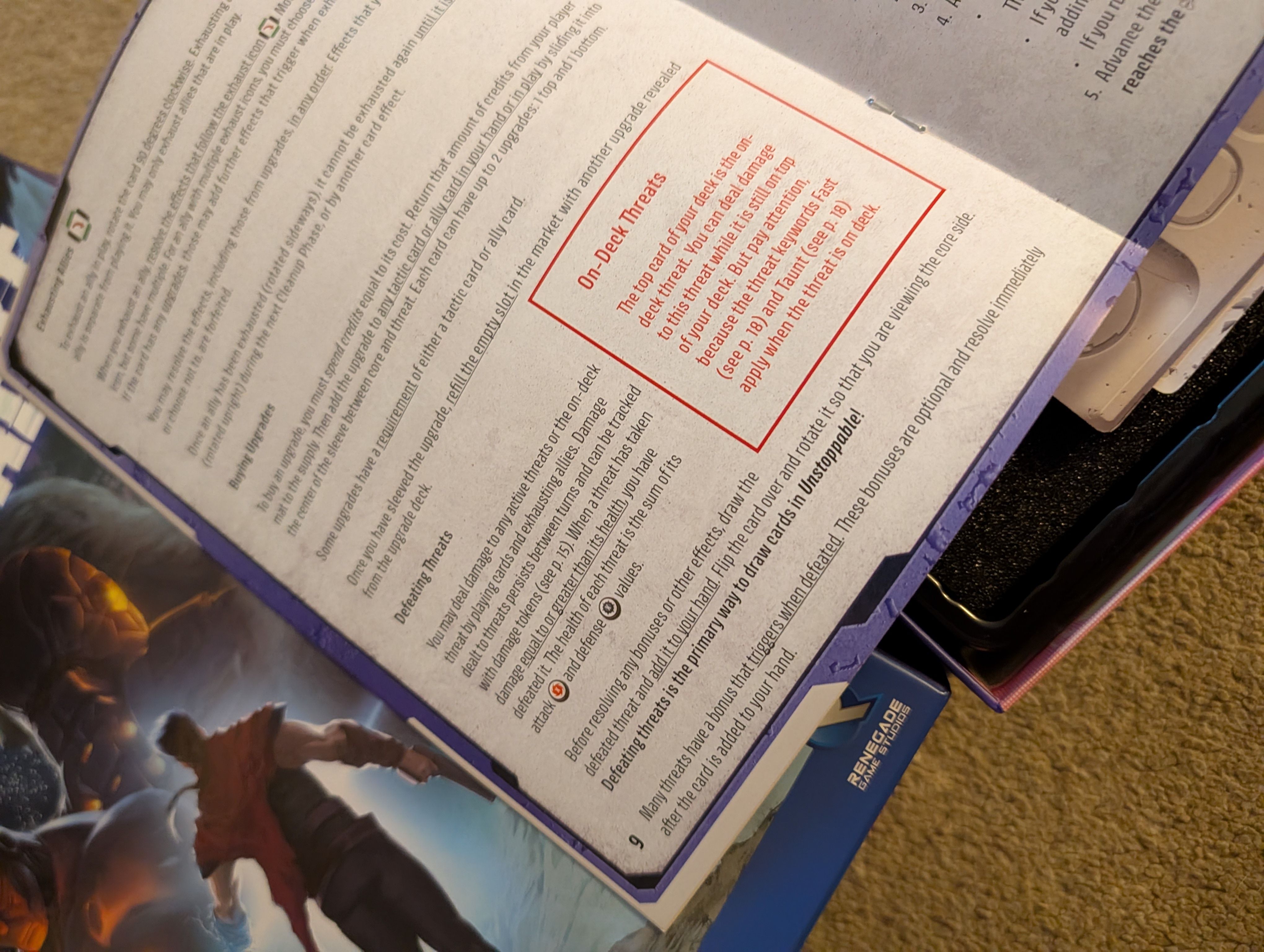 Rulebook updated? | Unstoppable
