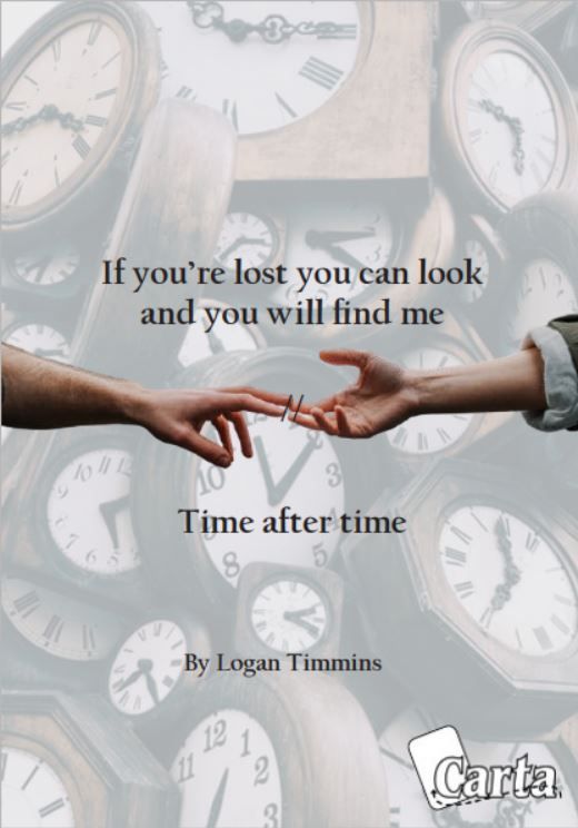 If you're lost you can look and you will find me // Time after time