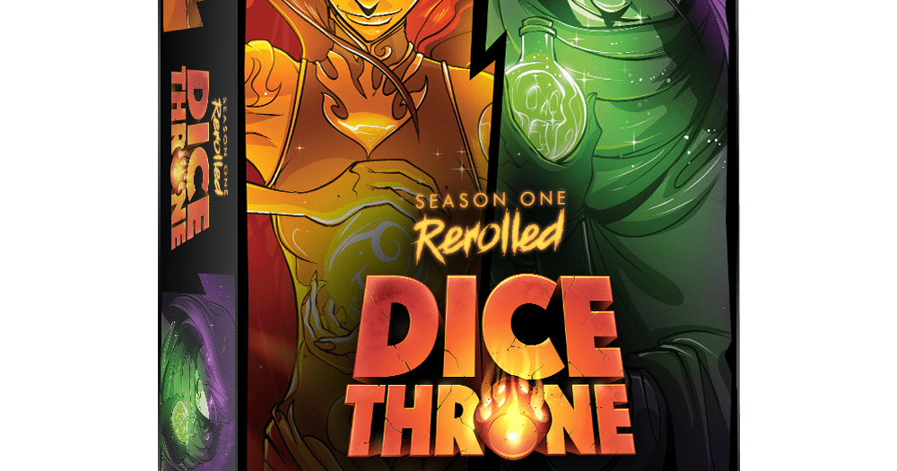 Dice Throne Season 1 Rerolled Treant v Ninja by Dice Throne Inc