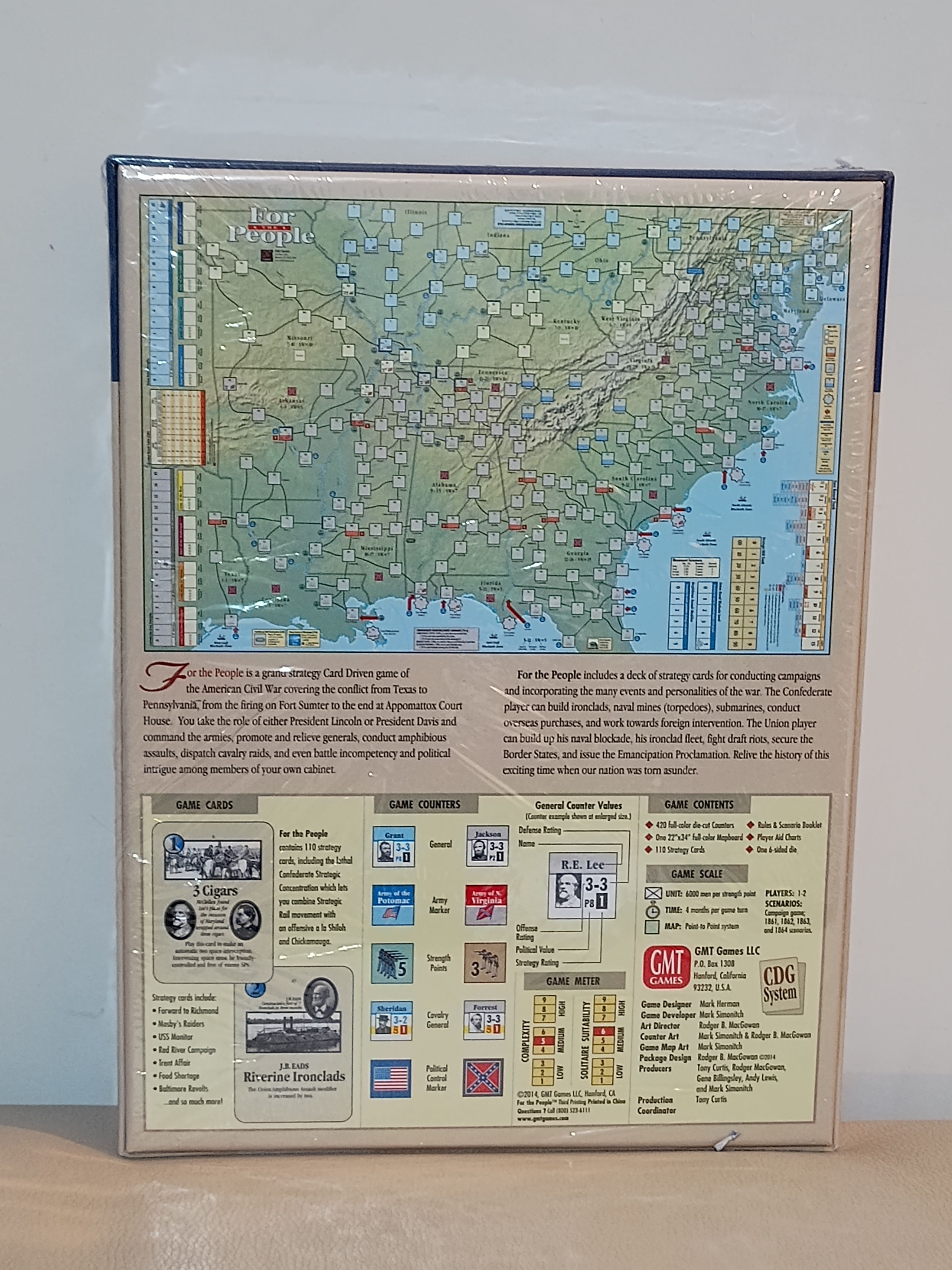 その他 GMT For THE People GMT Games - For the People 25th Anniversary Edition, 2nd