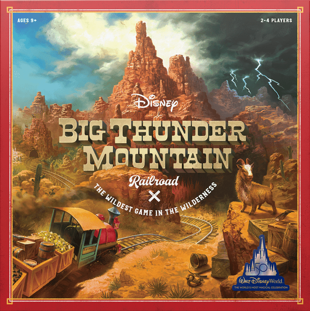 Disney Big Thunder Mountain Railroad Board Game Boardgamegeek
